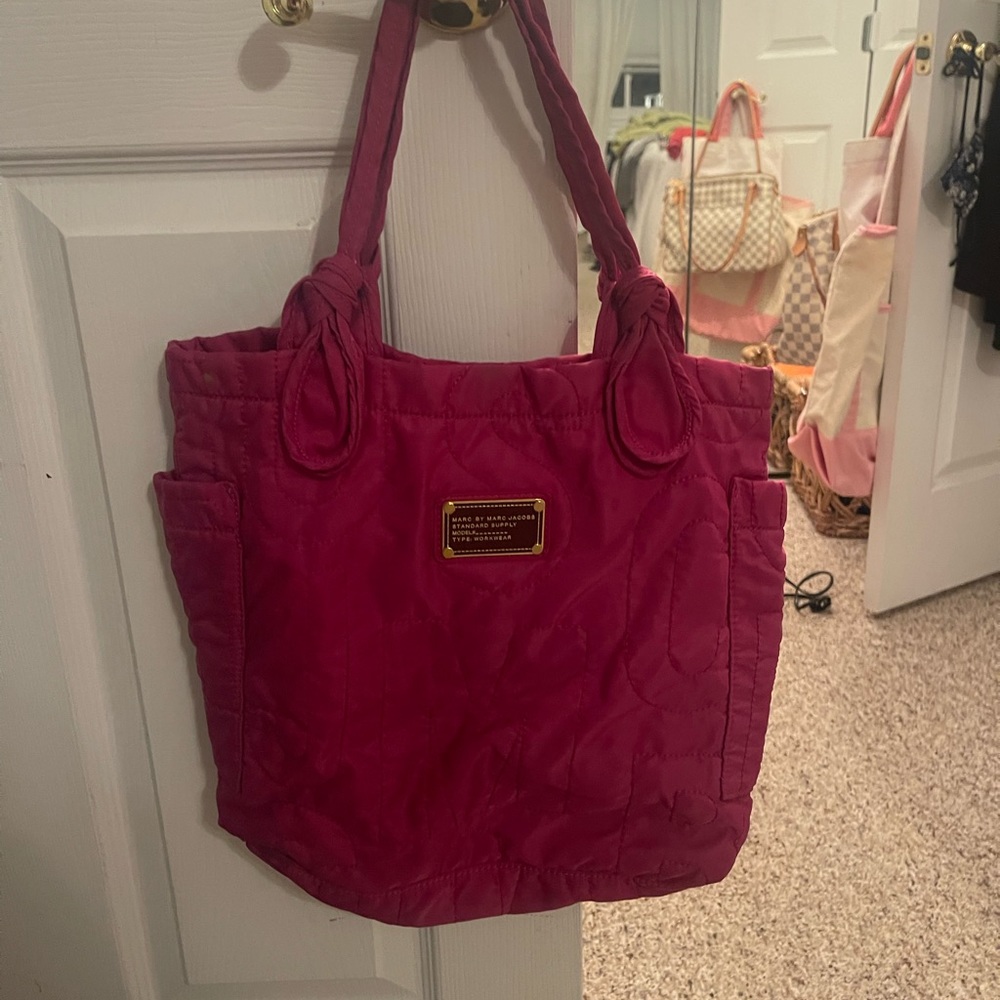 Marc Jacobs Raspberry Color tote - Picture 2 of 3